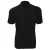 Russell Heren Ripple Collar & Manchet Poloshirt met korte mouwen (Zwart)