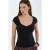 V-hals Korte Mouwen Drape Blouse