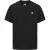 Pretty Green Heren-T-shirt met logo op de borst en ronde hals (Zwart)