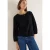 Cecil Dames Blouse in effen kleur in Zwart