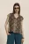 Studio Anneloes Jindra Snake Top 14053 T-shirt Korte Mouw 8487 Camel/espresso