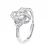 Zirkoniumoxide Knooppunt Ring Verstelbare Zilveren Sieraden 925 – Gift