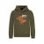 TYGO & vito hoodie met print – olijfgroen