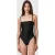 AllSaints Court Swimsuit Black Shimmer