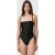 AllSaints Court Swimsuit Black Shimmer