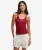 Essential Logo Scoop Hemd Red