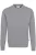 HAKRO 475 Comfort Fit Sweatshirt ronde hals grijs, Effen