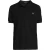 Fred Perry slim fit polo met logo black/chrome