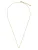 Luxenter Ketting met 18-karaats geelgouden afwerking – Alphabet