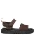 Dr. Martens nubuck sandalen bruin peuter/kleuter