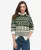 Superdry Vrouwen Trui met Merkpatroon en Ronde Hals Groen