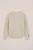 WE Fashion – Jongens gebreide trui met structuur – Regular fit – Beige – Katoen –