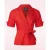 Veronika blouse in rood