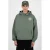 Prohibited hoodie met backprint groen