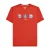 Lambretta Heren SS25 Helm T-Shirt (Rood)