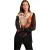Ted Baker Dames/Dames Bloemenblouse met lange mouwen (Zwart)