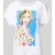 Oui relaxed fit T-shirt met motiefprint