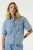 Tripper denim blouse indigo fade