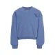 LOOXS 10sixteen rechtvallende sweater met backprint – lichtblauw