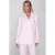 Accentil regular blazer lichtroze