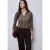 Shirt met een blouse-look