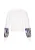faina Trui  blauw / lila / zilver / wit