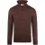 McGregor Zip Mock Fishermans Sweater Chesnut