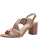 MARCO TOZZI Sandaal  donkerbeige / goud