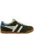 Gola Elan suède sneakers donkergroen/wit