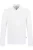 HAKRO 821 Comfort Fit Poloshirt lange mouw wit, Effen