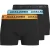 Jack & Jones Heren boxershorts trunks jachudson bamboe 3-pack