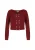 DreiMaster Vintage Gebreid vest ‘Vintage’  bourgogne