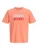 JACK & JONES Shirt ‘JCOFusion’  koraal / bloedrood / wit