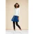 Vanilia Skirt Tennis Suede Olympia Blue
