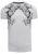T-shirt met effen Amerikaanse print