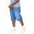Crosshatch Heren Teleman Denim Shorts (Mid Wash)