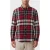 GANT Reg Flannel Check Shirt Ruby Red