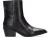 Maruti Maria Enkellaarsjes – Enkelboots met rits – Dames – Zwart –