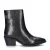 Maruti Maria Enkellaarsjes – Enkelboots met rits – Dames – Zwart –