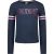 B.Nosy Meisjes shirt sweet met strepen op de mouwen