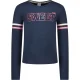 B.Nosy Meisjes shirt sweet met strepen op de mouwen