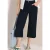 Cecil Dames High Waist broek met uitlopende pijpen in Loose Fit in Blauw