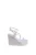 Leren Wedge Sandalen Platformstijl