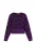 myMo ROCKS Trui  aubergine / zwart