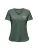 ONLY PLAY Shirt ‘Save Life’  donkergroen