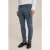We Fashion 5-pocket Mid Waist Greyish Blue