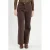 Cache Cache high waist wide leg jeans donkerbruin