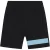 Malelions Junior Captain Shorts | Black/Blue