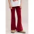 WE Fashion casual broek donkerrood