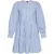 Dreimaster Jurk Dames Blauw wol wit